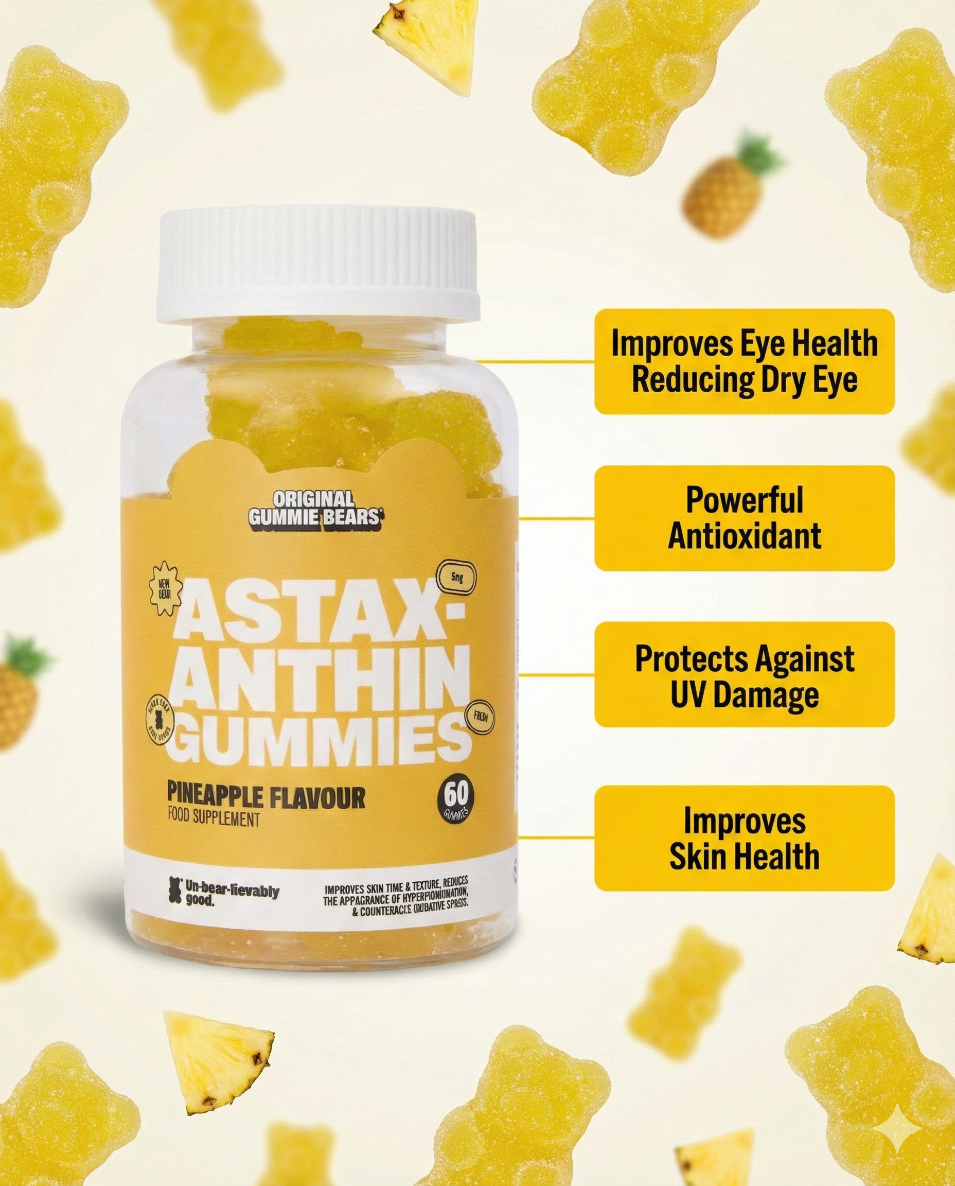 Astaxanthin Gummies by Original Gummie Bears