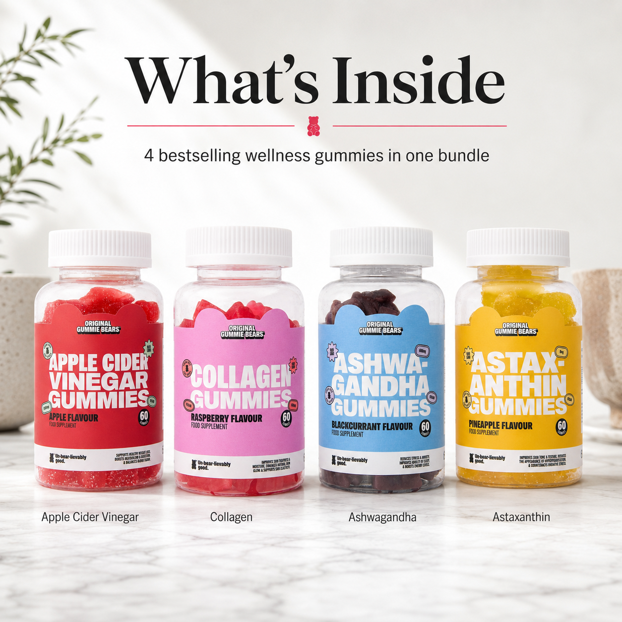 Original Gummie Bears Wellness Variety Pack